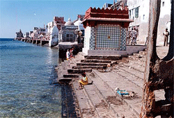 Gomati river Dwarka